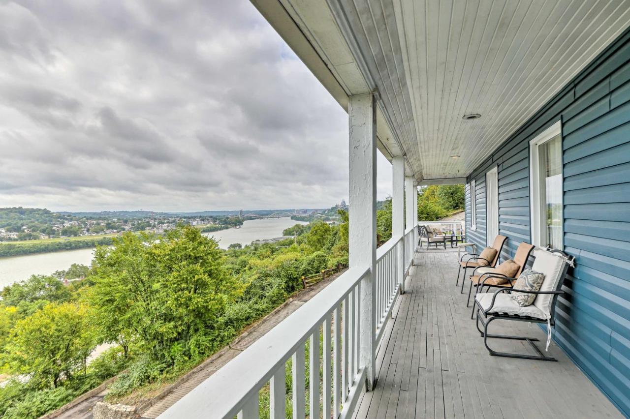 Queen City Home With Ohio River View - 3 Mi To Dtwn! Cincinnati Kültér fotó